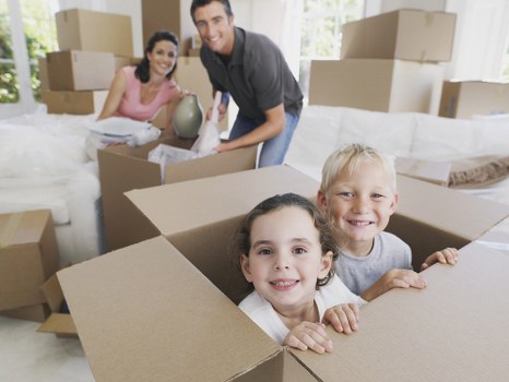 Professional mover carrying furniture in Lambeth