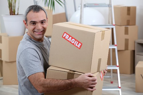 Professional removal team handling a home move in Lambeth