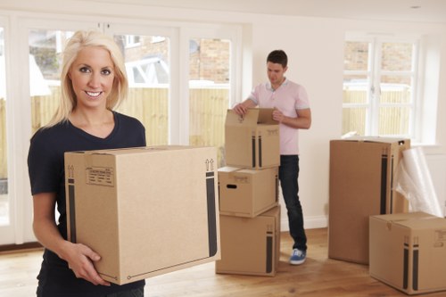 Office relocation support from removal services in Lambeth