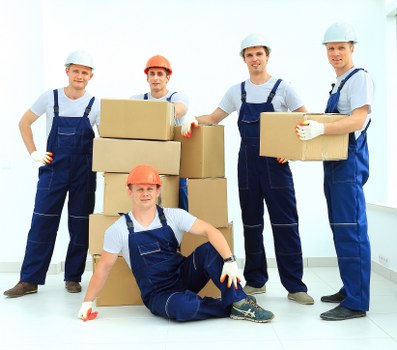 Business relocation setup showing organised office removals in Lambeth