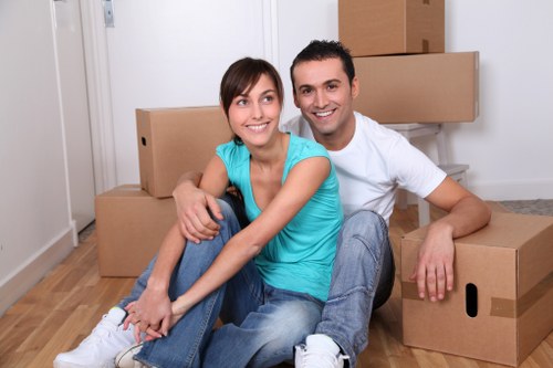 Same day house move preparation in a Lambeth apartment