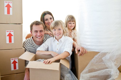 Variety of moving boxes and packing materials in Lambeth