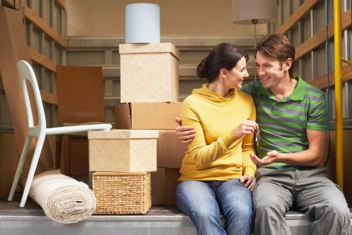 Secure office technology packing for a Lambeth business relocation